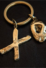 Load image into Gallery viewer, Brass Keyring