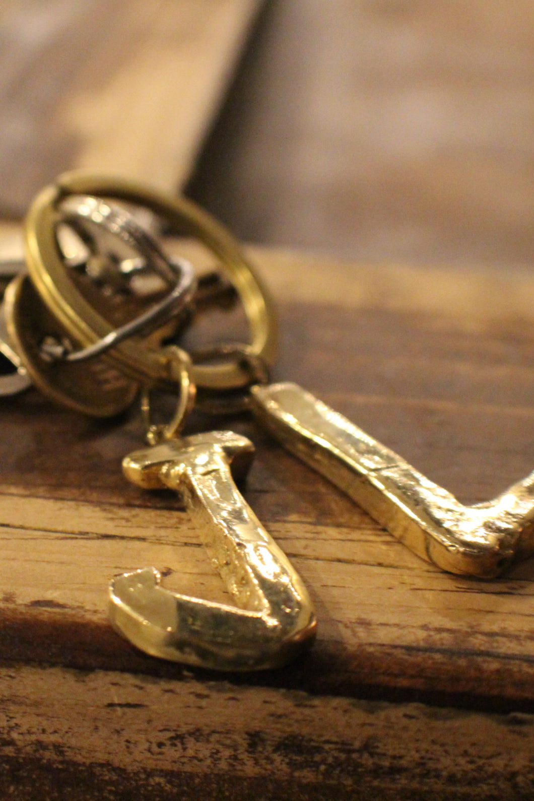 Brass Keyring